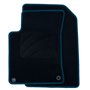 ALFOMBRA A MEDIDA CITROEN C3 (2009-2016) 5PZ RIBETE AZUL
