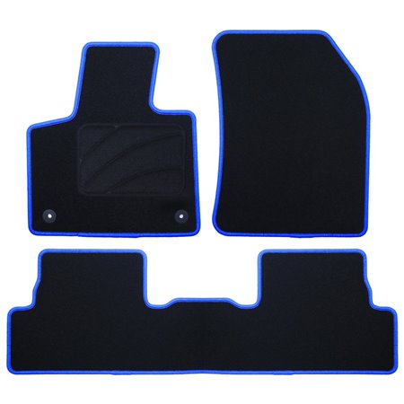 ALFOMBRA A MEDIDA CITROEN DS7 (2018-PRESENTE) CP RIBETE AZUL