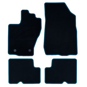 ALFOMBRA A MEDIDA DACIA DUSTER (2014-2018) 5PZ RIBETE AZUL