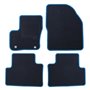 ALFOMBRA A MEDIDA FORD KUGA (2008-2011) OJO CUIDAO CON ESTA REF. COMPROBAR BIEN EL A�O 5PZ RIBETE AZUL