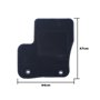 ALFOMBRA A MEDIDA FORD KUGA (2008-2011) OJO CUIDAO CON ESTA REF. COMPROBAR BIEN EL A�O 5PZ RIBETE AZUL