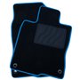 ALFOMBRA A MEDIDA HONDA CIVIC X (2017-PRESENTE) 5PZ RIBETE AZUL