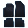 ALFOMBRA A MEDIDA LANCIA DELTA (2008-2014) 5PZ RIBETE AZUL