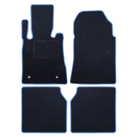 ALFOMBRA A MEDIDA MERCEDES W1401 CLASE S LARGO (1991-1998) 5PZ Y 5PZ C/P RIBETE AZUL