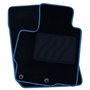ALFOMBRA A MEDIDA MITSUBISHI ASX (2010-2016) 5PZ RIBETE AZUL