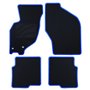 ALFOMBRA A MEDIDA MITSUBISHI SPACESTAR (1991-1998) 5PZ Y 7PZ RIBETE AZUL