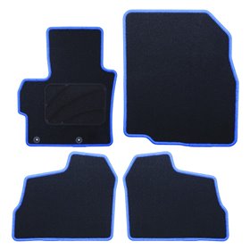ALFOMBRA A MEDIDA MITSUBISHI SPACESTAR (2013-2016) (2016-2020) 5PZ RIBETE AZUL