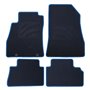 ALFOMBRA A MEDIDA NISSAN JUKE (2010-2019) 5PZ RIBETE AZUL