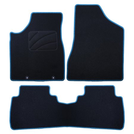 ALFOMBRA A MEDIDA NISSAN MURANO (2005-2008) 5 RIBETE AZUL