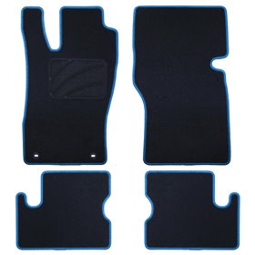 ALFOMBRA A MEDIDA OPEL ASTRA F (1991-1998) 5 RIBETE AZUL
