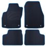 ALFOMBRA A MEDIDA OPEL ASTRA H TWINTOP CABRIO (2006-2011) 5 RIBETE AZUL