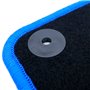 ALFOMBRA A MEDIDA OCC DESIGN PEUGEOT 208 (2012-2019) 5 PZ AZUL