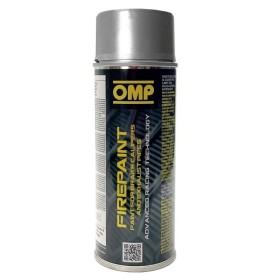 PINTURA PINZA DE FRENO OMP RESISTENTE ALTA TEMPERATURA  PLATA 08108 - 400 ML