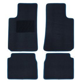 ALFOMBRA A MEDIDA RENAULT MEGANE I 5 PUERTAS (1996-2002) 5PZ RIBETE AZUL