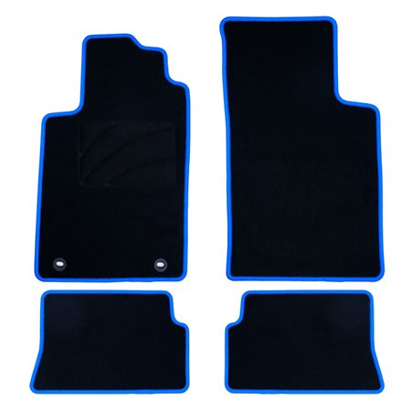 ALFOMBRA A MEDIDA OCC DESIGN RENAULT MEGANE I CABRIO (1997-2003) 5 PZ AZUL