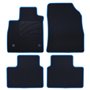 ALFOMBRA A MEDIDA RENAULT TALISMAN (2015-PRESENTE) 5PZ RIBETE AZUL