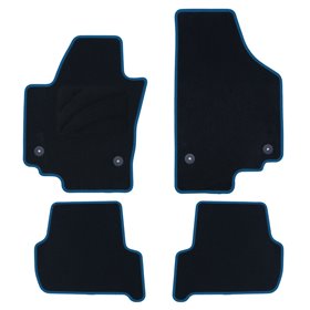 ALFOMBRA A MEDIDA SEAT ALTEA XL (2006-2015) 5PZ RIBETE AZUL
