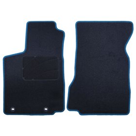 ALFOMBRA A MEDIDA SEAT INCA (1993-2003) DELANTERAS RIBETE AZUL