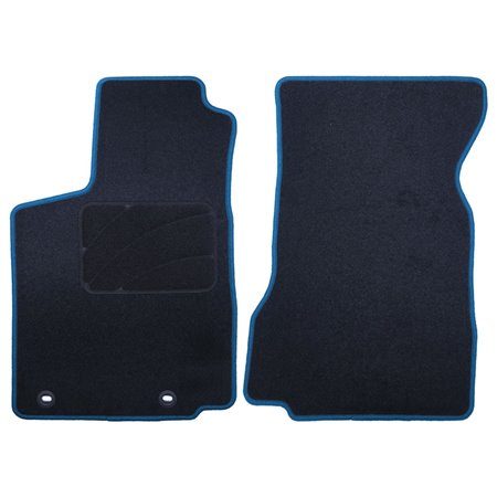 ALFOMBRA A MEDIDA SEAT INCA (1993-2003) DELANTERAS RIBETE AZUL