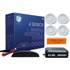 SENSORES DE APARCAMIENTO CP4 PANTALLA LED - NEGRO