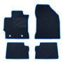 ALFOMBRA A MEDIDA OCC DESIGN TOYOTA AURIS (2013-PRESENTE) 5 PZ AZUL