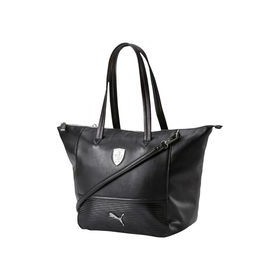 10 BOLSO PUMA FERRARI LS HANDBAG BLACK TALLA TU TU COLOR 02 NEGRO