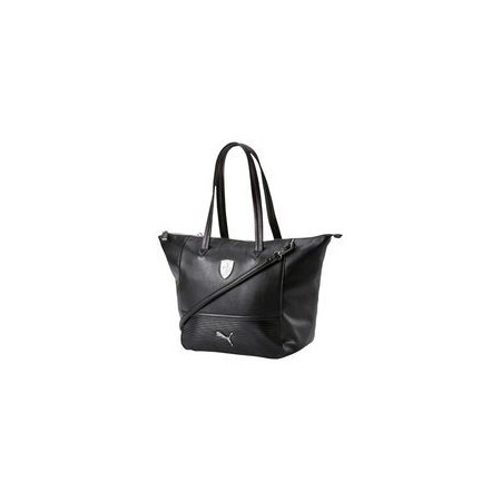 10 BOLSO PUMA FERRARI LS HANDBAG BLACK TALLA TU TU COLOR 02 NEGRO