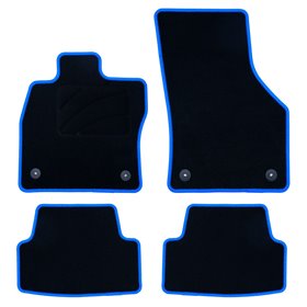ALFOMBRA A MEDIDA OCC DESIGN VOLKSWAGEN GOLF VII (2012-2019) 5 PZ AZUL