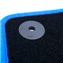ALFOMBRA A MEDIDA OCC DESIGN VOLKSWAGEN POLO (2001-2009) 5 PZ AZUL