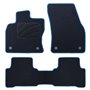 ALFOMBRA A MEDIDA VOLKSWAGEN TOURAN (2015-PRESENTE) CP RIBETE AZUL