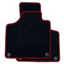 ALFOMBRA A MEDIDA AUDI A3 8P (2003-2012) 5PZ RIBETE ROJO