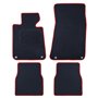 ALFOMBRA A MEDIDA BMW E30 SERIE 3 (1983-1994) 5PZ RIBETE ROJO