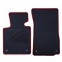 ALFOMBRA A MEDIDA BMW E85 Z4 (2002-2009) 2PZ RIBETE ROJO