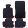 ALFOMBRA A MEDIDA BMW F06 SERIE 6 GRAND COUPE (2012-2019) 5PZ RIBETE ROJO
