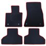 ALFOMBRA A MEDIDA BMW F15 X5 (2013-2018) 5PZ RIBETE ROJO