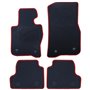 ALFOMBRA A MEDIDA BMW F32 SERIE 4 COUPE (2013-2019) 5PZ RIBETE ROJO