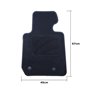 ALFOMBRA A MEDIDA BMW F34 SERIE 3 GT (2013-PRESENTE) 5PZ RIBETE ROJO