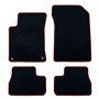 ALFOMBRA A MEDIDA CITROEN C3 (2009-2016) 5PZ RIBETE ROJO