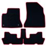 ALFOMBRA A MEDIDA CITROEN GRAND C4 PICASSO (2006-2013) 7PZ C/P RIBETE ROJO