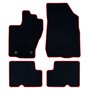 ALFOMBRA A MEDIDA DACIA DUSTER (2014-2018) 5PZ RIBETE ROJO