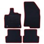 ALFOMBRA A MEDIDA DACIA SANDERO STEPWAY (DESDE 2021) 5PZ RIBETE ROJO