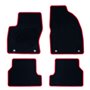 ALFOMBRA A MEDIDA OCC DESIGN FORD FOCUS II (2004-2011) 5 PZ ROJO