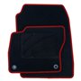ALFOMBRA A MEDIDA FORD FOCUS III (2011-2015) 5PZ RIBETE ROJO