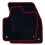 ALFOMBRA A MEDIDA LAND ROVER RANGE ROVER EVOQUE (2011-2019) 5PZ RIBETE ROJO