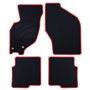 ALFOMBRA A MEDIDA MITSUBISHI SPACESTAR (1991-1998) 5PZ Y 7PZ RIBETE ROJO