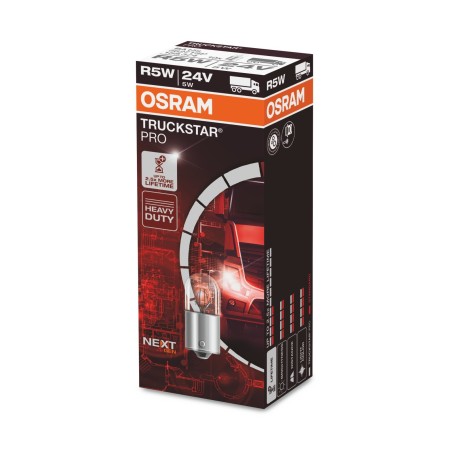OSRAM TRUCKSTAR PRO NEXTGEN +120% BA15S 24V 5W | 10 UDS
