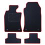 ALFOMBRA A MEDIDA MINI R52 CABRIO (2004-2009) 5PZ RIBETE ROJO