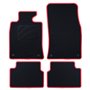ALFOMBRA A MEDIDA MINI R55 CLUBMAN (2007-2015) 5PZ RIBETE ROJO