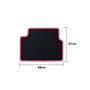 ALFOMBRA A MEDIDA MINI R55 CLUBMAN (2007-2015) 5PZ RIBETE ROJO