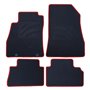 ALFOMBRA A MEDIDA NISSAN JUKE (2010-2019) 5PZ RIBETE ROJO